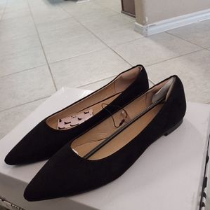 Women's Pointed Toe Faux Suede Flat shoes Sz 8.5